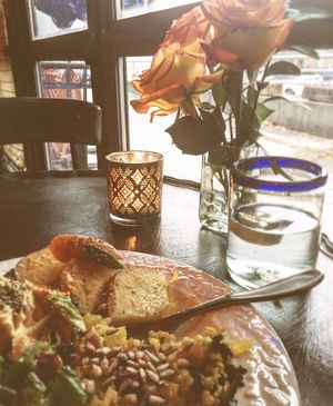 my favorite meal I have ever consumed 💛 at Elixir in Great Barrington