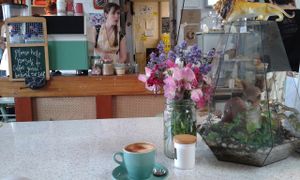 grey gardens at Grey Gardens Cafe in Hamilton