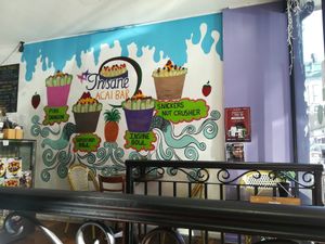 Store inside at Insane Acai Bar in West End