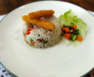 Yang chow Fried Ricw at Mai3 Veggie Kitchen - Raya Tuban in Kuta