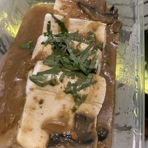 Plum sauce tofu  #Veganuary at Mai3 Veggie Kitchen - Raya Tuban in Kuta