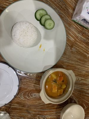 Balinese curry   at Mai3 Veggie Kitchen - Raya Tuban in Kuta