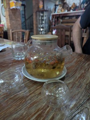 Tea at Mai3 Veggie Kitchen - Raya Tuban in Kuta