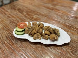 Karaage mushrooms  at Mai3 Veggie Kitchen - Raya Tuban in Kuta