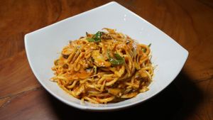 Curry Noodle at Mai3 Veggie Kitchen - Raya Tuban in Kuta