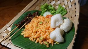 Bitter Bean Spicy Fried Rice at Mai3 Veggie Kitchen - Raya Tuban in Kuta