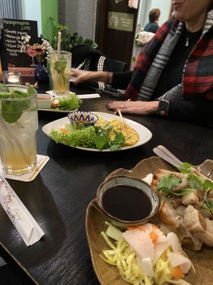 delicious homemade lemonade  at Viet Pho in Frankfurt