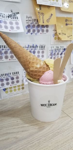 For the indecisive: every flavor of the day. at Nice Cream in Taipei