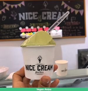 matcha at Nice Cream in Taipei