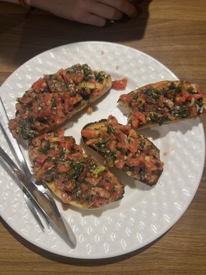 Bruscetta   at Nick's Italian Kitchen in Dharamshala