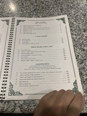 Menu  at Nick's Italian Kitchen in Dharamshala