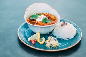 Chili sin carne at Mom's Table  in Augsburg
