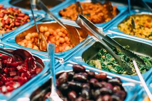 Antipasti and salads at Mom's Table  in Augsburg