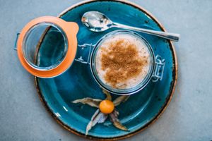Coconut rice pudding. at Mom's Table  in Augsburg