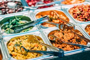 Antipasti and salads. at Mom's Table  in Augsburg