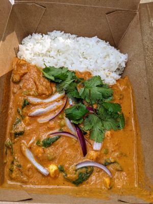 Beer Plant Curry. at The Beer Plant in Austin