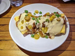 Benedict. at The Beer Plant in Austin