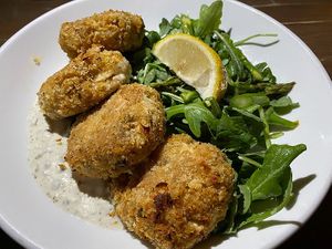 Crab Cakes  at The Beer Plant in Austin
