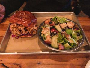 Nashville hot and crispy  at The Beer Plant in Austin