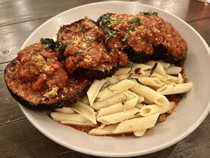 Eggplant Parmesan   at The Beer Plant in Austin