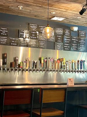 Beers on tap   at The Beer Plant in Austin