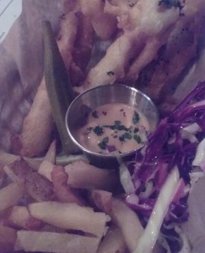 Hops N' Chips at The Beer Plant in Austin