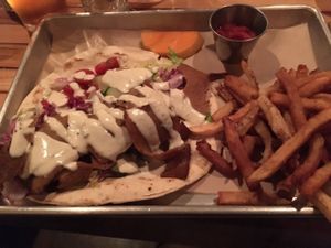 Gyro at The Beer Plant in Austin