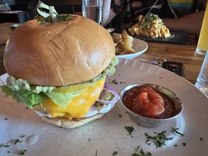 Cowboy Burger   at The Beer Plant in Austin