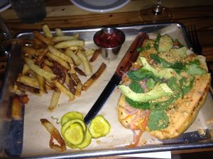 Bahn fire  at The Beer Plant in Austin