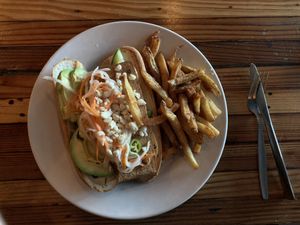 Delicious Bahn-fire! at The Beer Plant in Austin