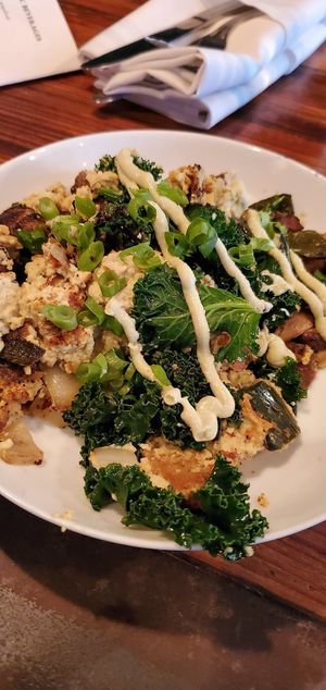 Tofu Scramble at The Beer Plant in Austin