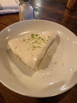 Key lime pie  at The Beer Plant in Austin