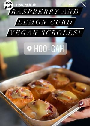 These are so good! As are the apple & walnut ones. at Hoo Gah in Bendigo