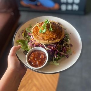 Lentil pie  at Hoo Gah in Bendigo