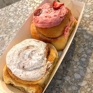 vegan scrolls at Hoo Gah in Bendigo