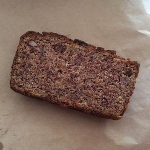 Vegan banana bread at Hoo Gah in Bendigo