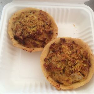 Vegan Mac n cauli cheese pie  at Hoo Gah in Bendigo