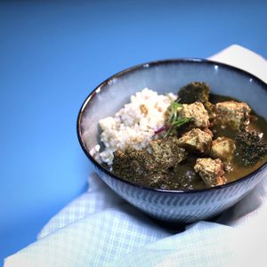 Palak Paneer at Sprout Korea Natural Whole Food Service in Seoul