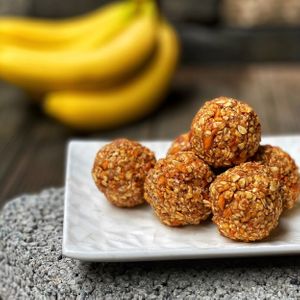 Banana Bread Energy Balls at Sprout Korea Natural Whole Food Service in Seoul
