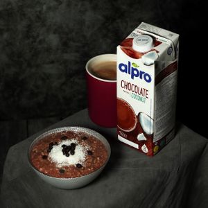 ALPRO Choco-Coco Breakfast Bowl at Sprout Korea Natural Whole Food Service in Seoul
