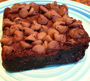 brownie is legit at Sprout Korea Natural Whole Food Service in Seoul