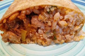 burrito at Sprout Korea Natural Whole Food Service in Seoul