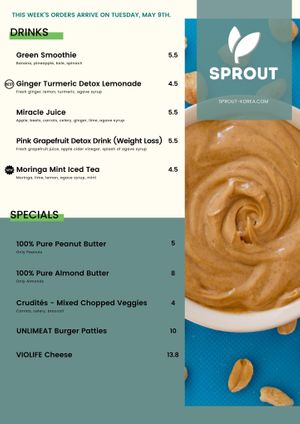  at Sprout Korea Natural Whole Food Service in Seoul