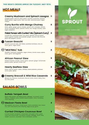  at Sprout Korea Natural Whole Food Service in Seoul