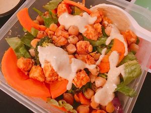 Not sure it’s name. But this vegan salad was nice!  at Sprout Korea Natural Whole Food Service in Seoul