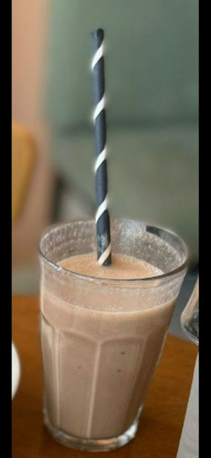 Choco loco smoothie at SLA - Kruisweg in Haarlem