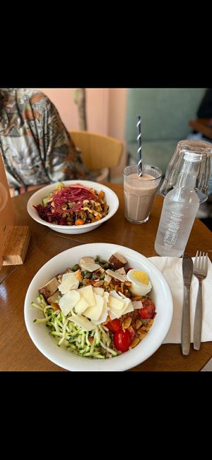 Super nice food! at SLA - Kruisweg in Haarlem