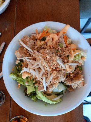 Spicy Tofurama bowl at SLA - Kruisweg in Haarlem