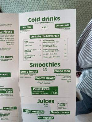 Spring/summer '23 menu (2/3)  at SLA - Middenweg in Amsterdam