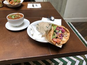 Soup and pita Killer kapsalon   at SLA - Middenweg in Amsterdam